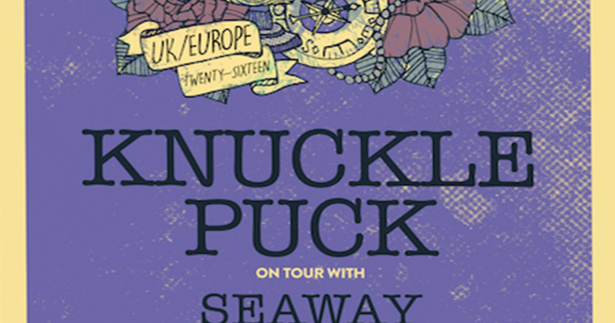 knuckle puck tour uk
