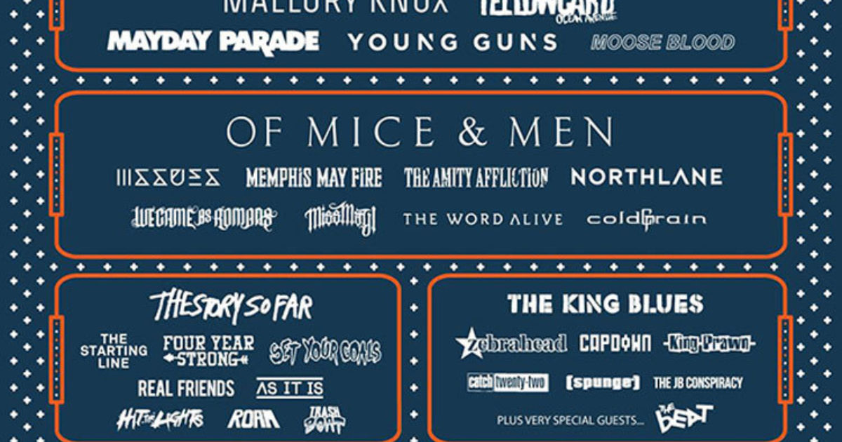 Slam Dunk Festival 2016 Reveal Stage Splits Kerrang