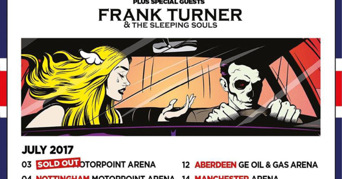 blink 182 european tour support act