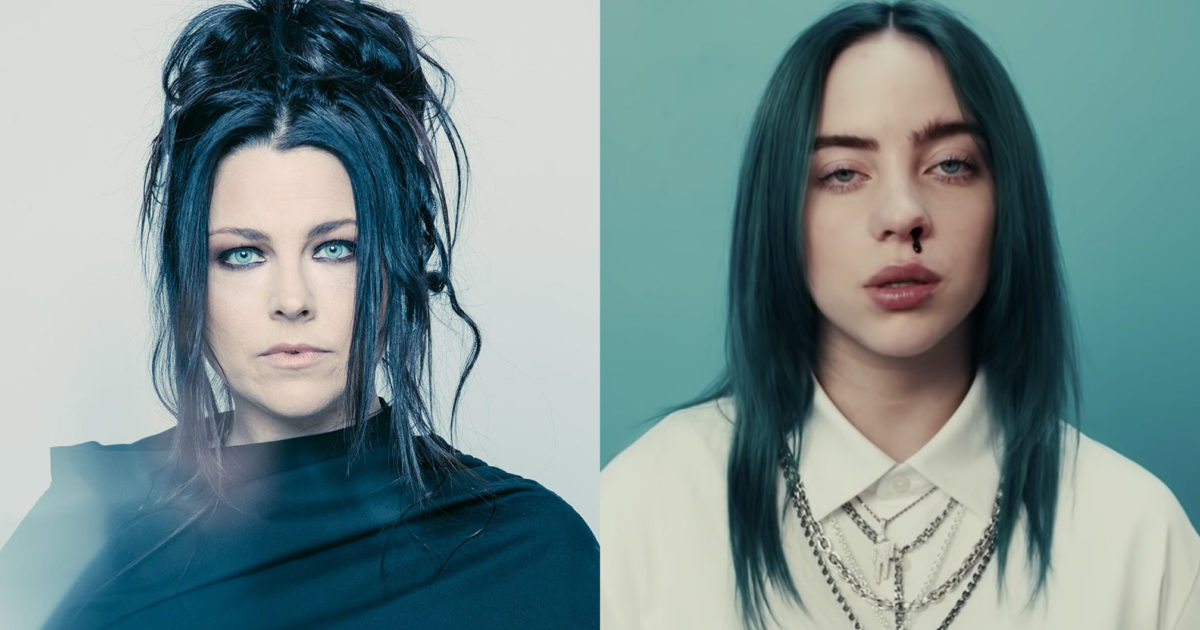 How Billie Eilish inspired Evanescence's Amy Lee: 