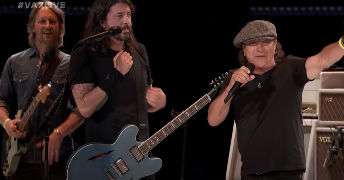 Watch AC/DC's Brian Johnson perform Back In Black with Foo… | Kerrang!