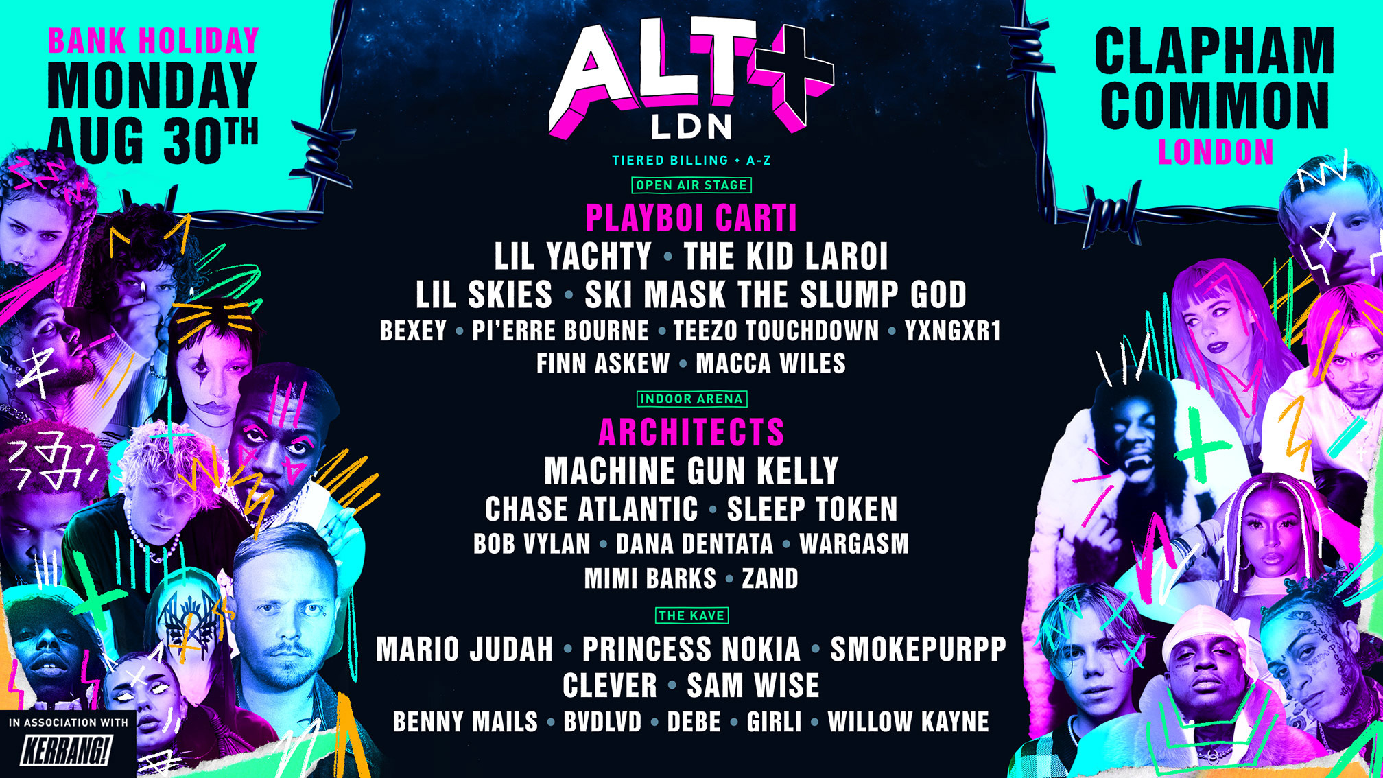 UK's first rock and hip-hop festival ALT+LDN add Chase… | Kerrang!