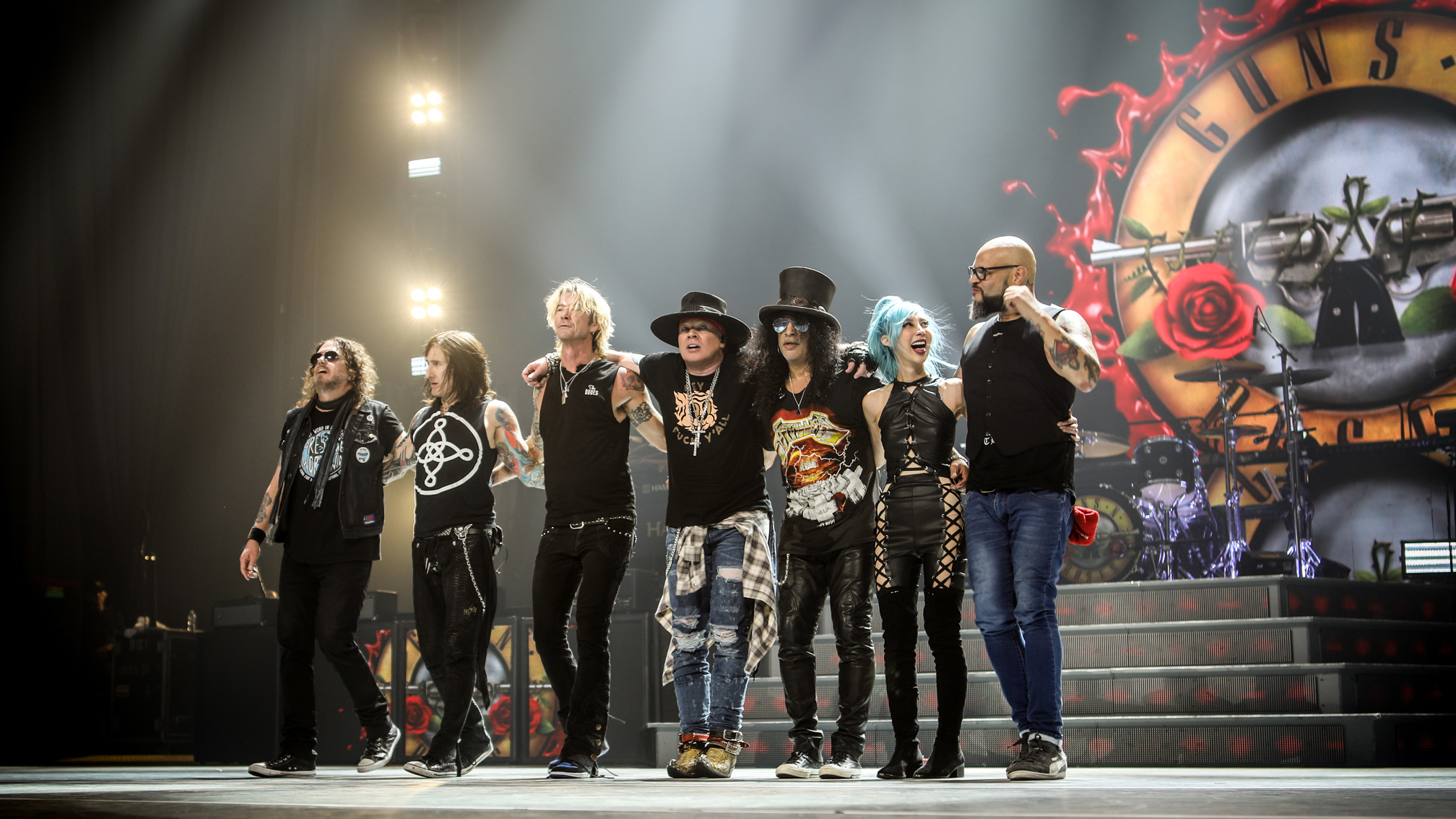 This is Guns N' Roses' setlist from the first night of their U.S....
