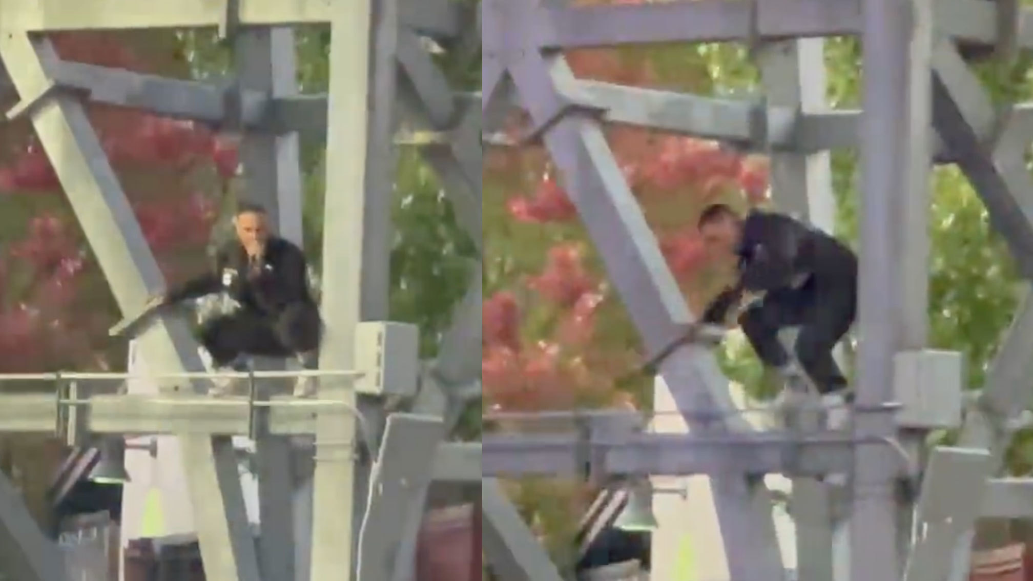 Watch FEVER 333s Jason Aalon Butler jump off scaffolding… | Kerrang!