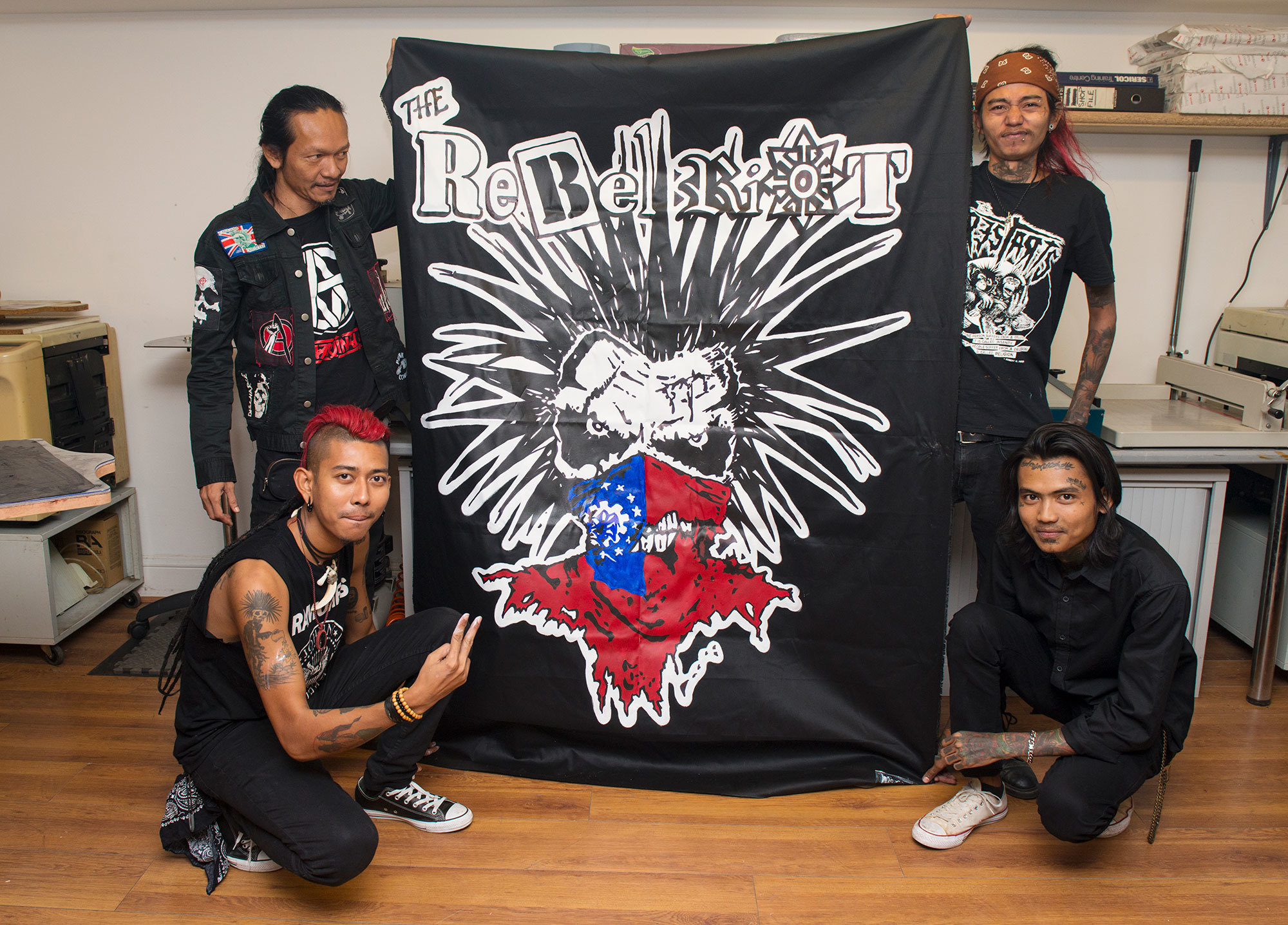 Anarchy In The UK: How Myanmar punks The Rebel Riot made…