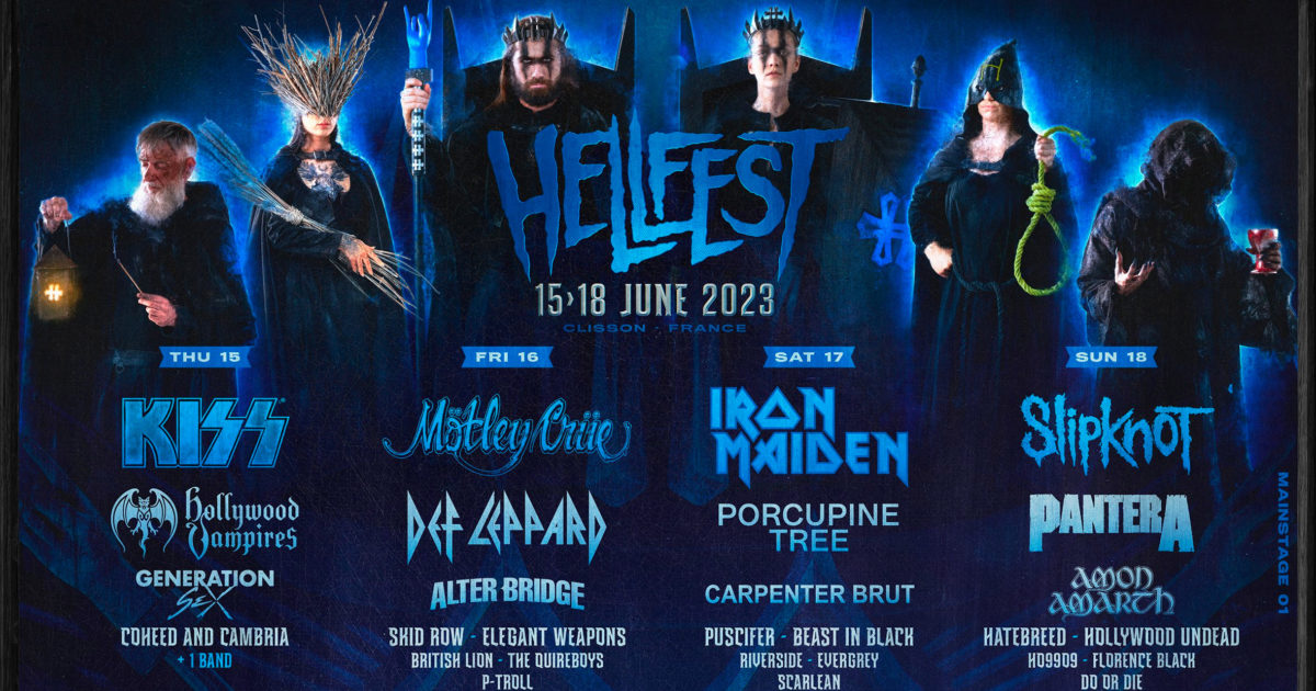 Hellfest announce KISS, Iron Maiden, Slipknot and loads… | Kerrang!