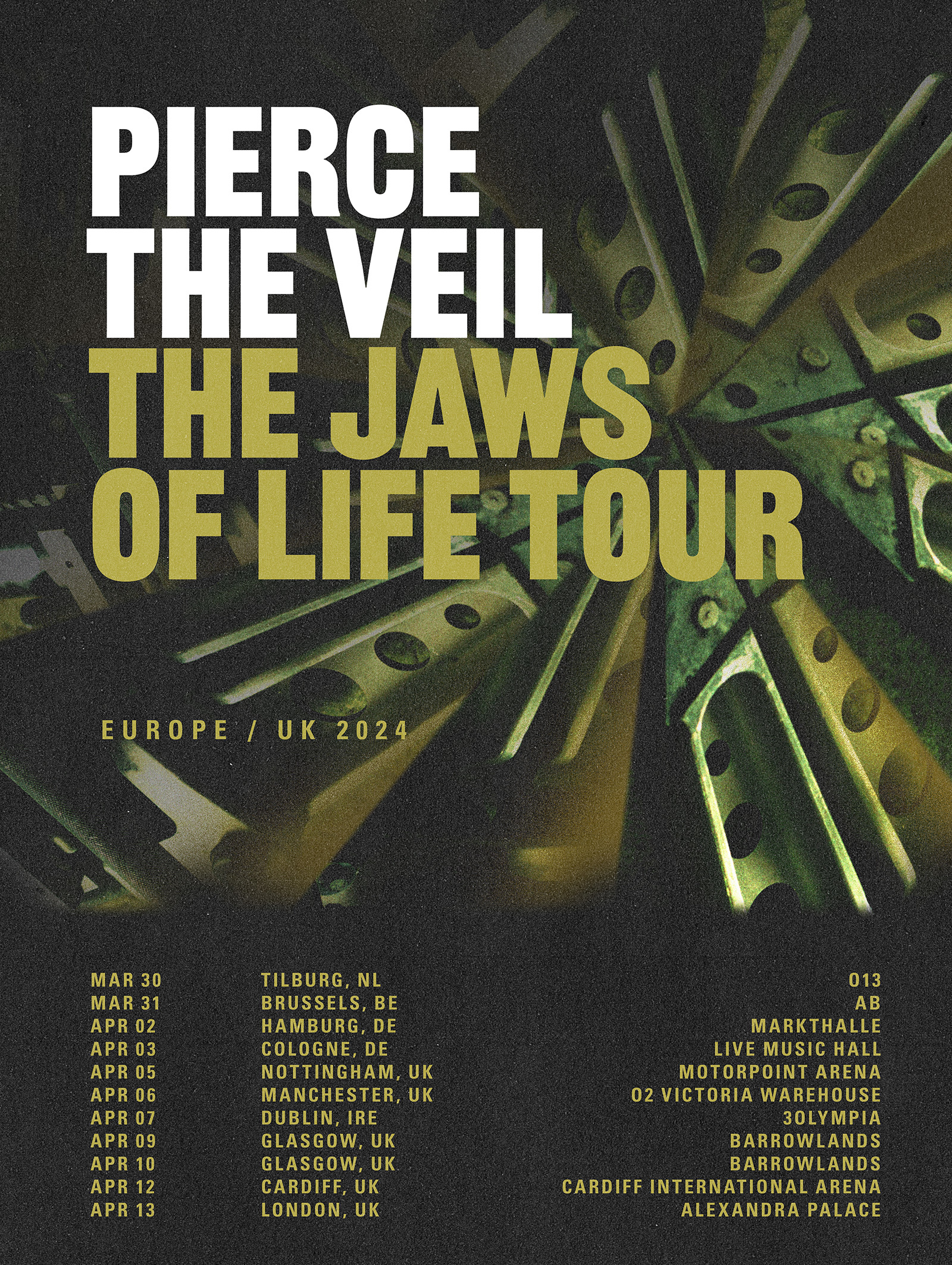 Pierce The Veil Tour Dates 2024 Jade Rianon