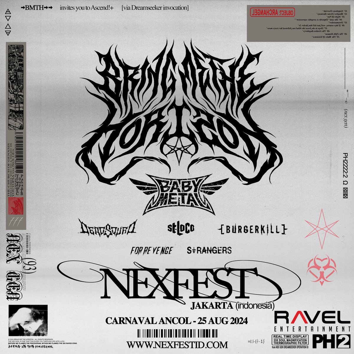 Bring Me The Horizon ジャケット BMTH NEX_FEST Bring Me The Horizon Surprise Release Long-Awaited 'POST