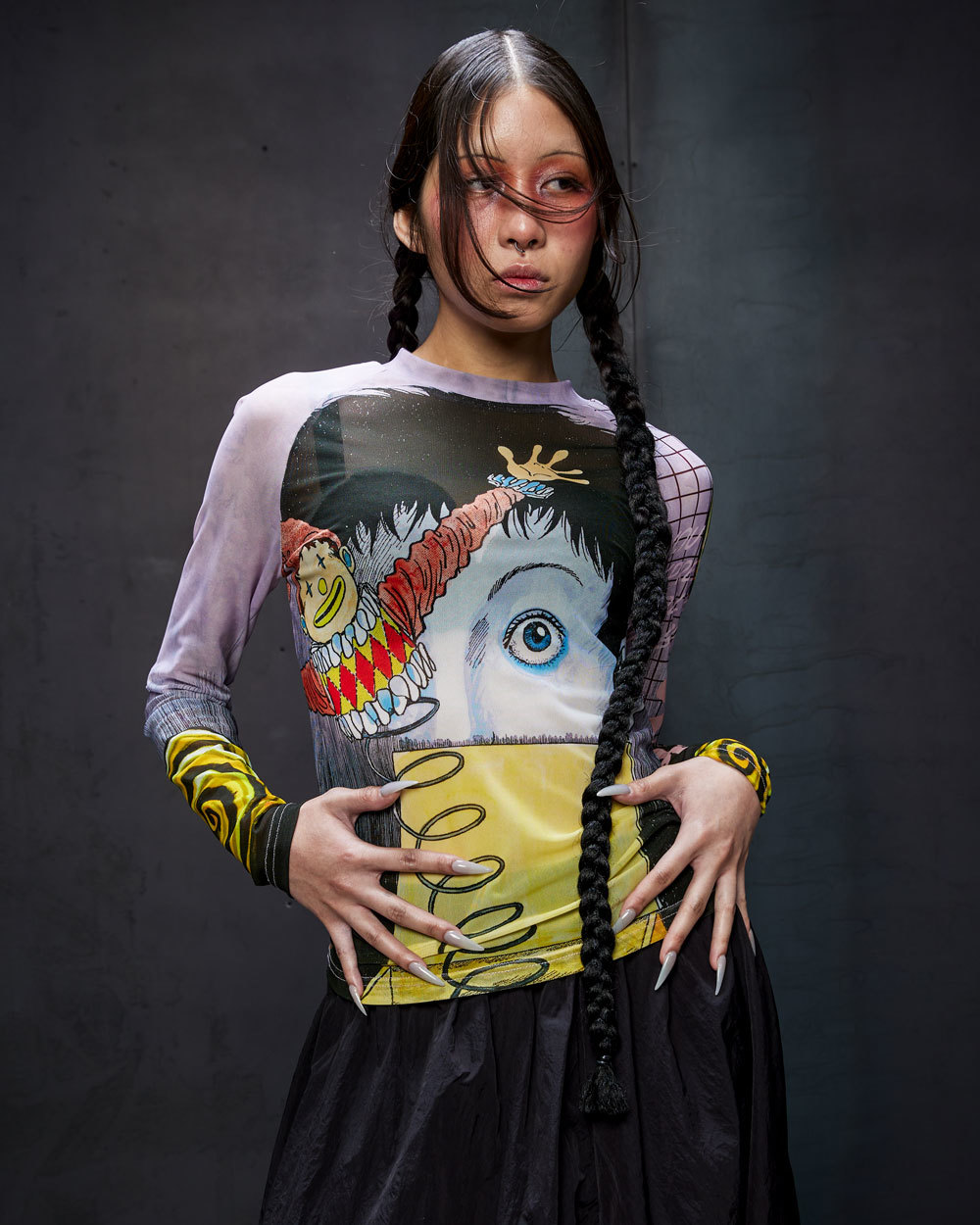 Drop Dead ニット セーター Oli着用 bmth Drop Dead ニット セーター Oli着用 bmth