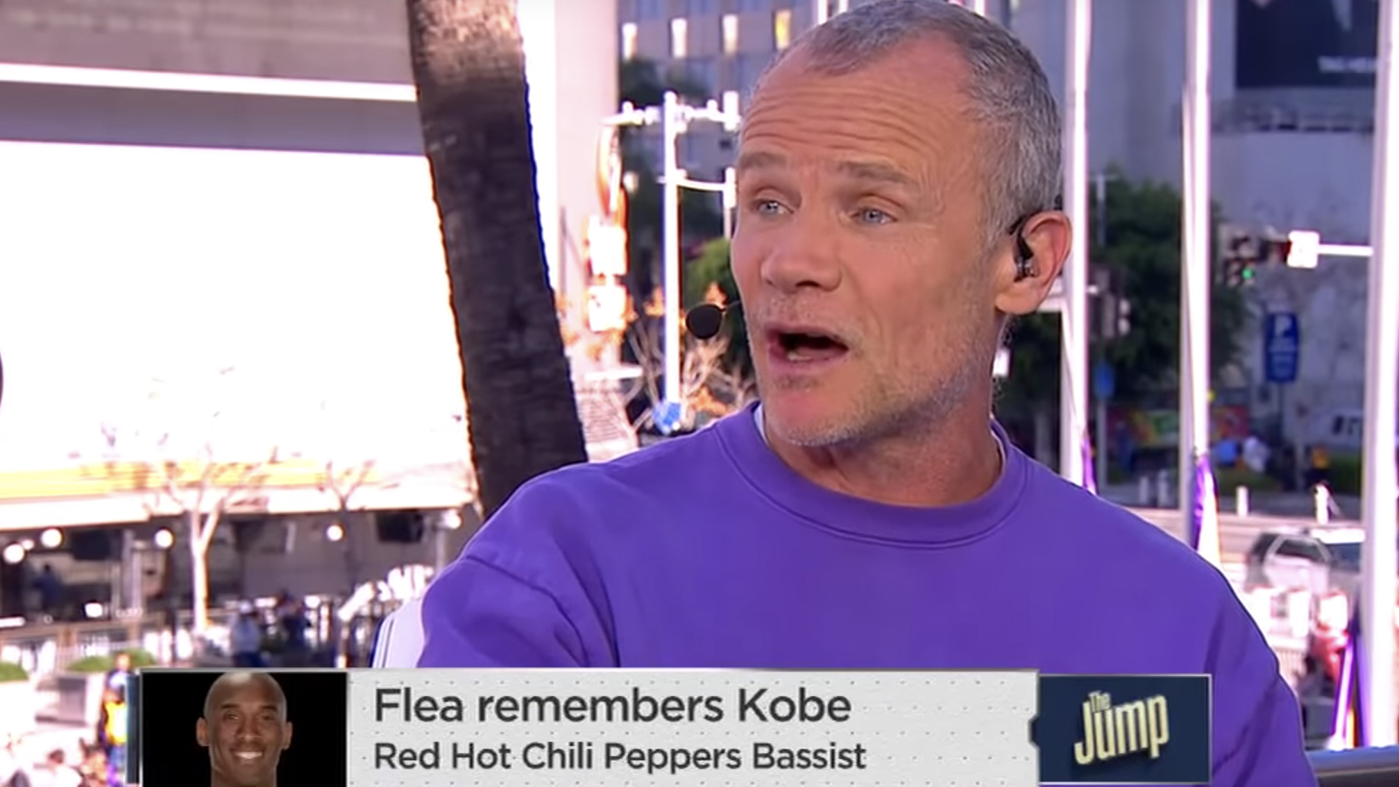 Flea Is Wearing His Tribute to Kobe Bryant and It's Fantastic