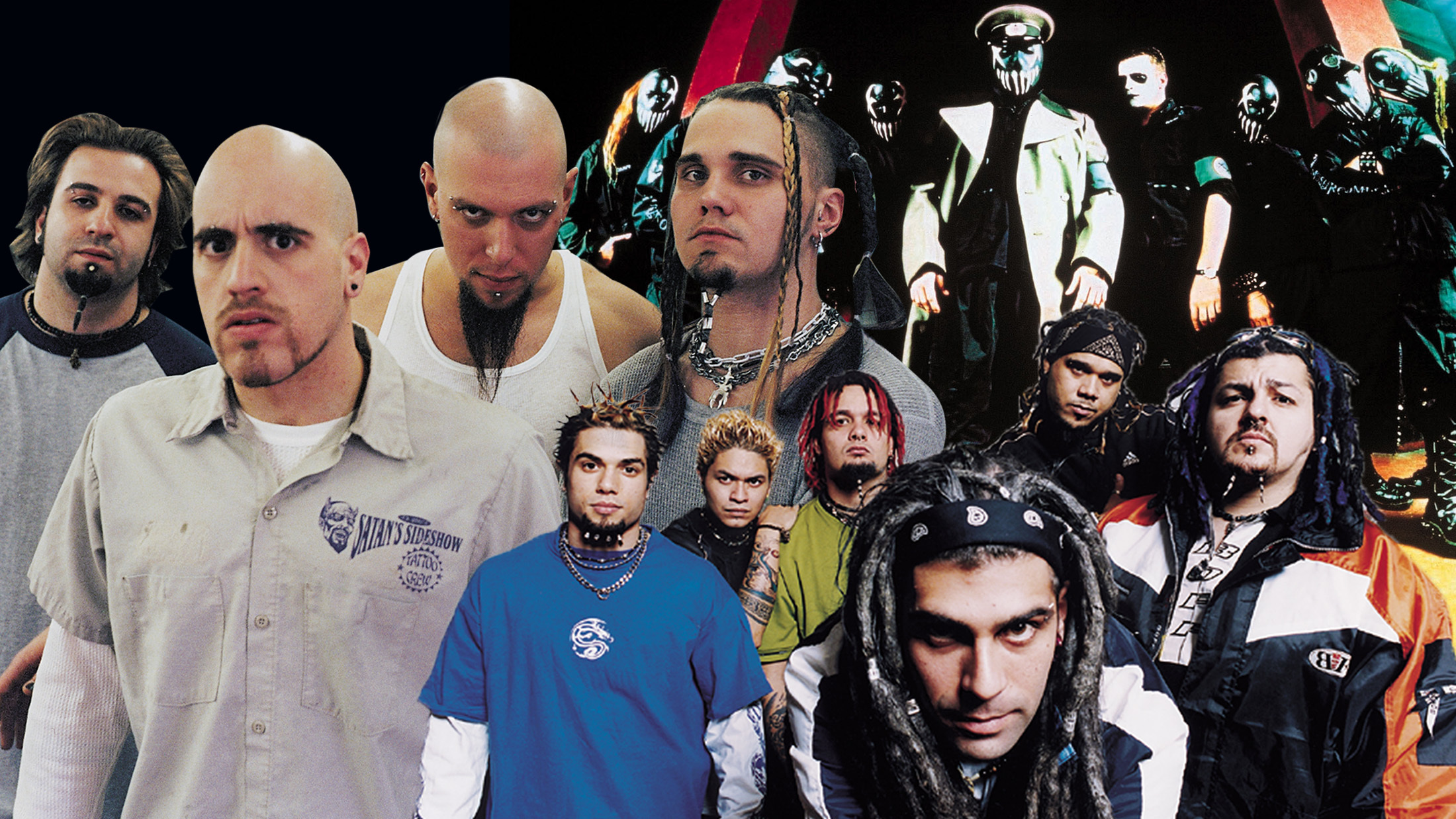 Abile Calma Torna Indietro nu Metal Bands 2000s Rotazione Preoccuparsi 