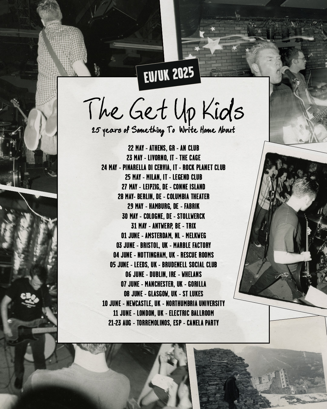 The Get Up Kids announce ﻿Something To Write Home About UK… | Kerrang!