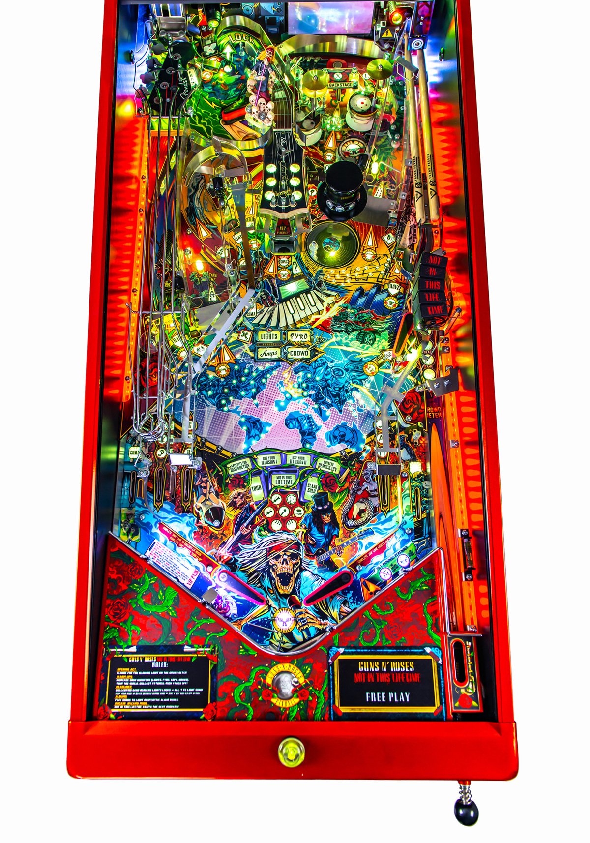 Guns N'Roses lança máquina de pinball projetada por Slash - A Rádio Rock -  89,1 FM - SP