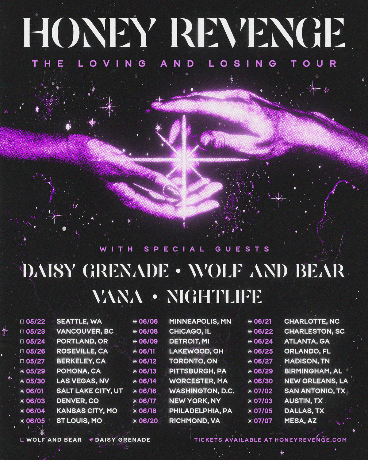 Honey Revenge have announced their first full North… | Kerrang!