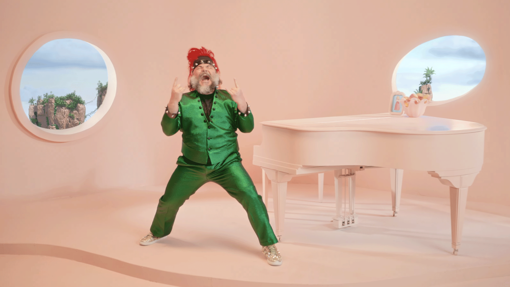 Jack Black's best music videos like his hit 'Mario' song
