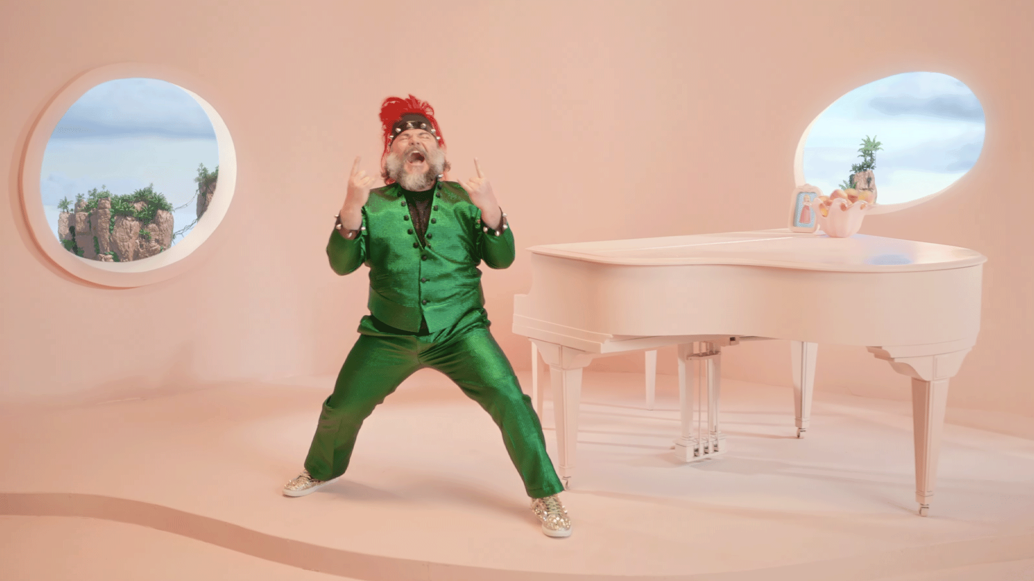 Jack Black Shares Music Video for 'Super Mario Bros. Movie' Track Peaches