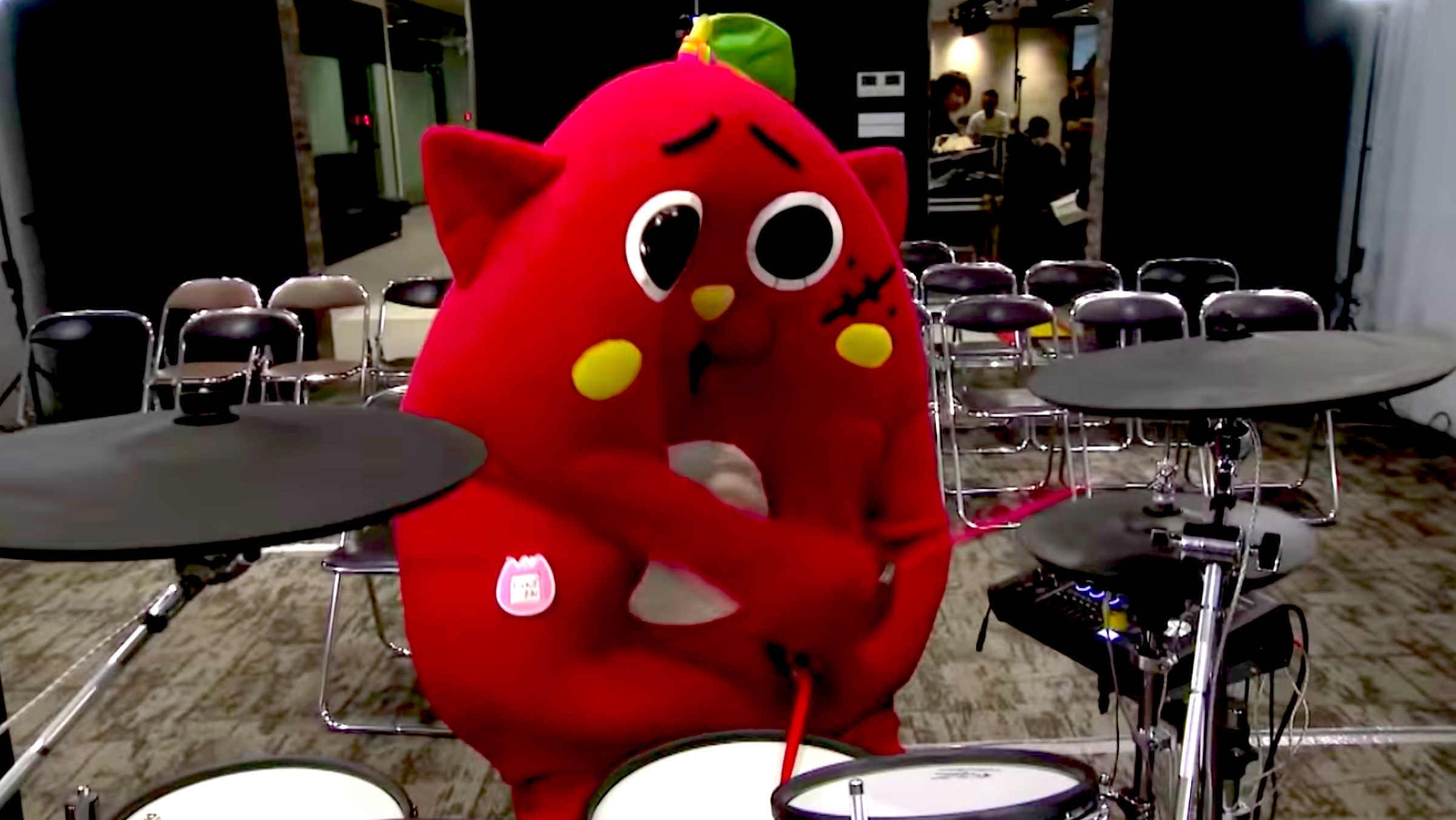 This Japanese Apple Monster Is A Pretty Sick Metal Drummer | Kerrang!