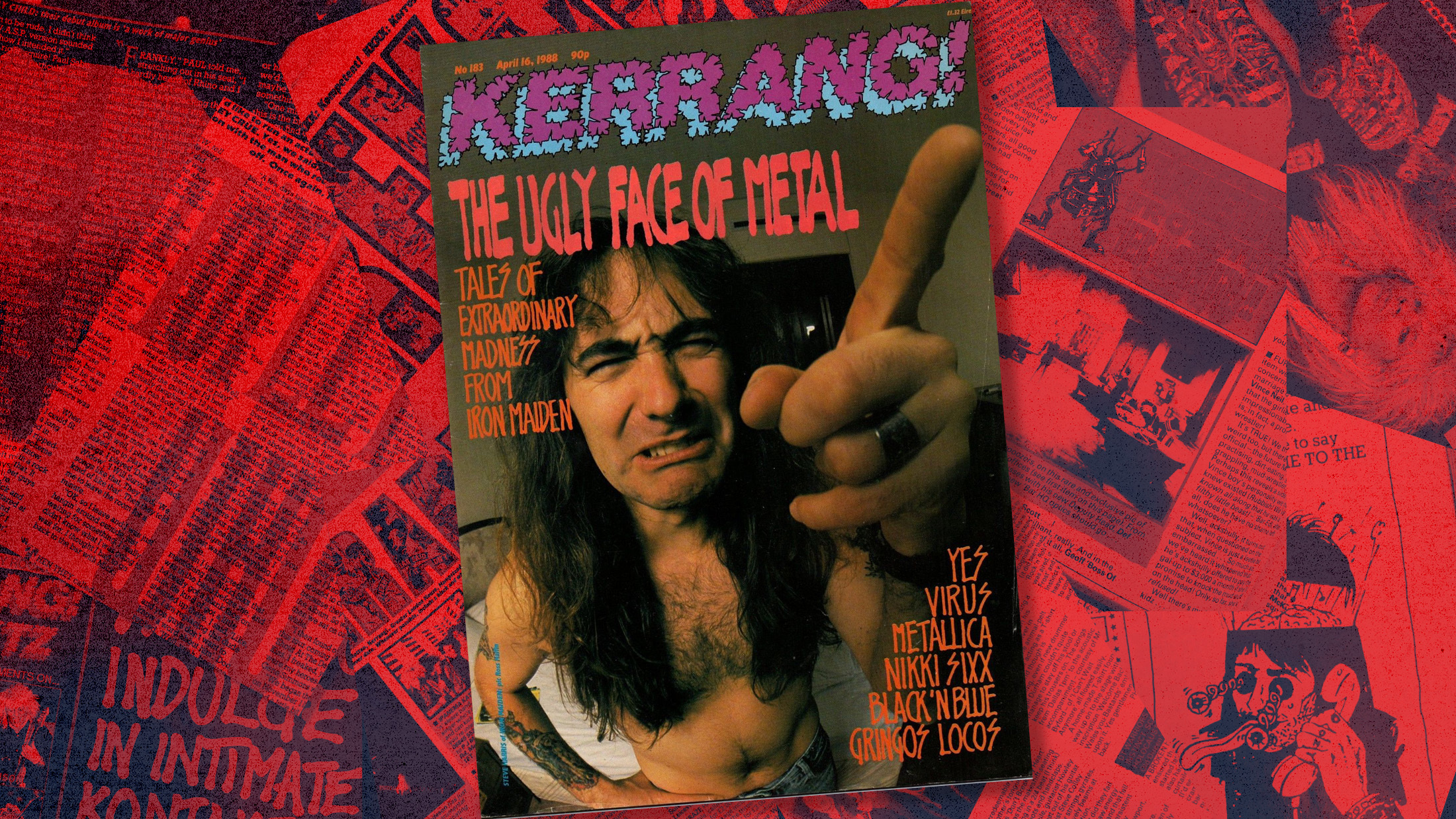 This Week In Kerrang! History: Issue 183, April 16, 1988