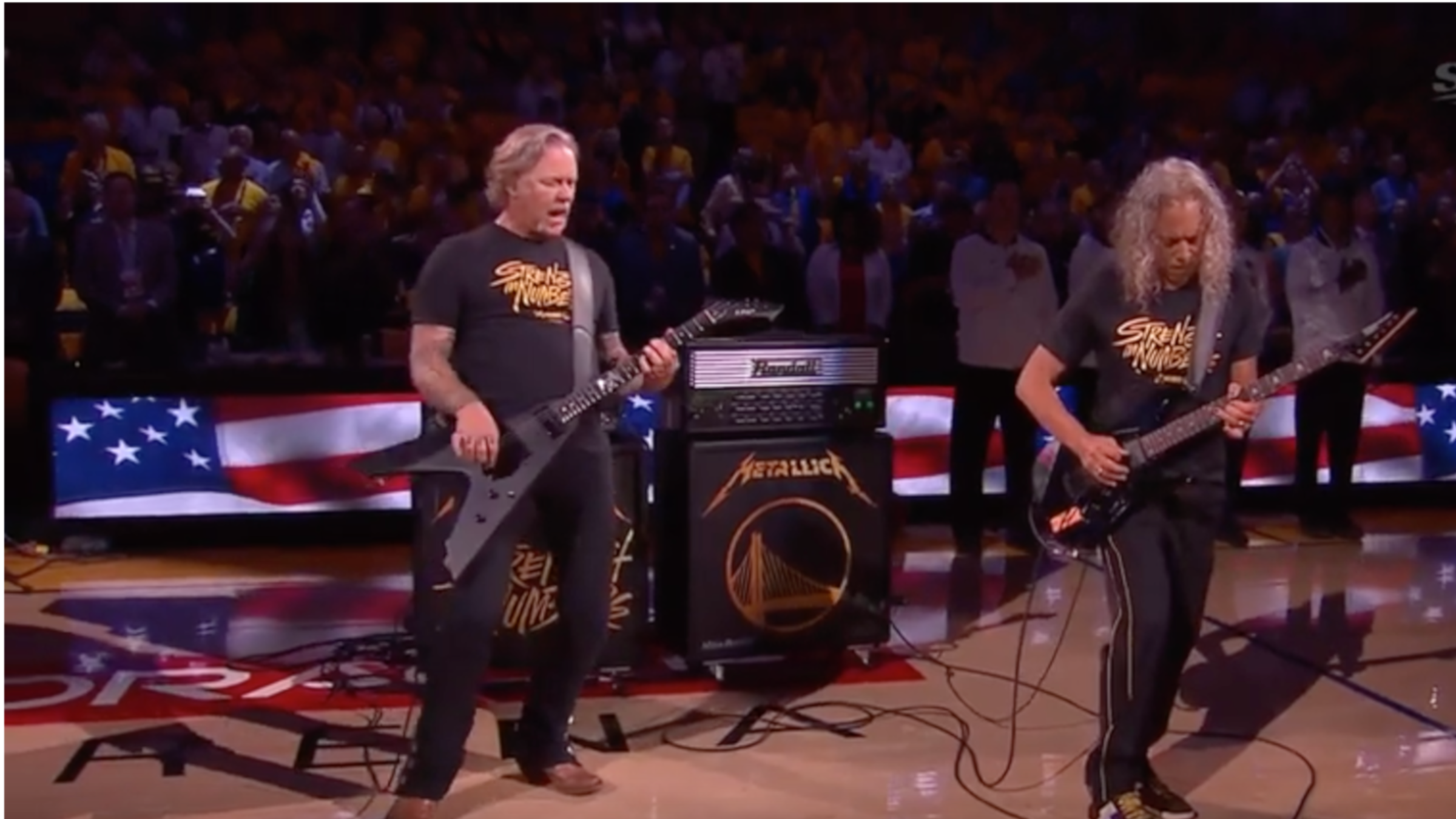 Watch Metallica Perform the National Anthem at Giants Game