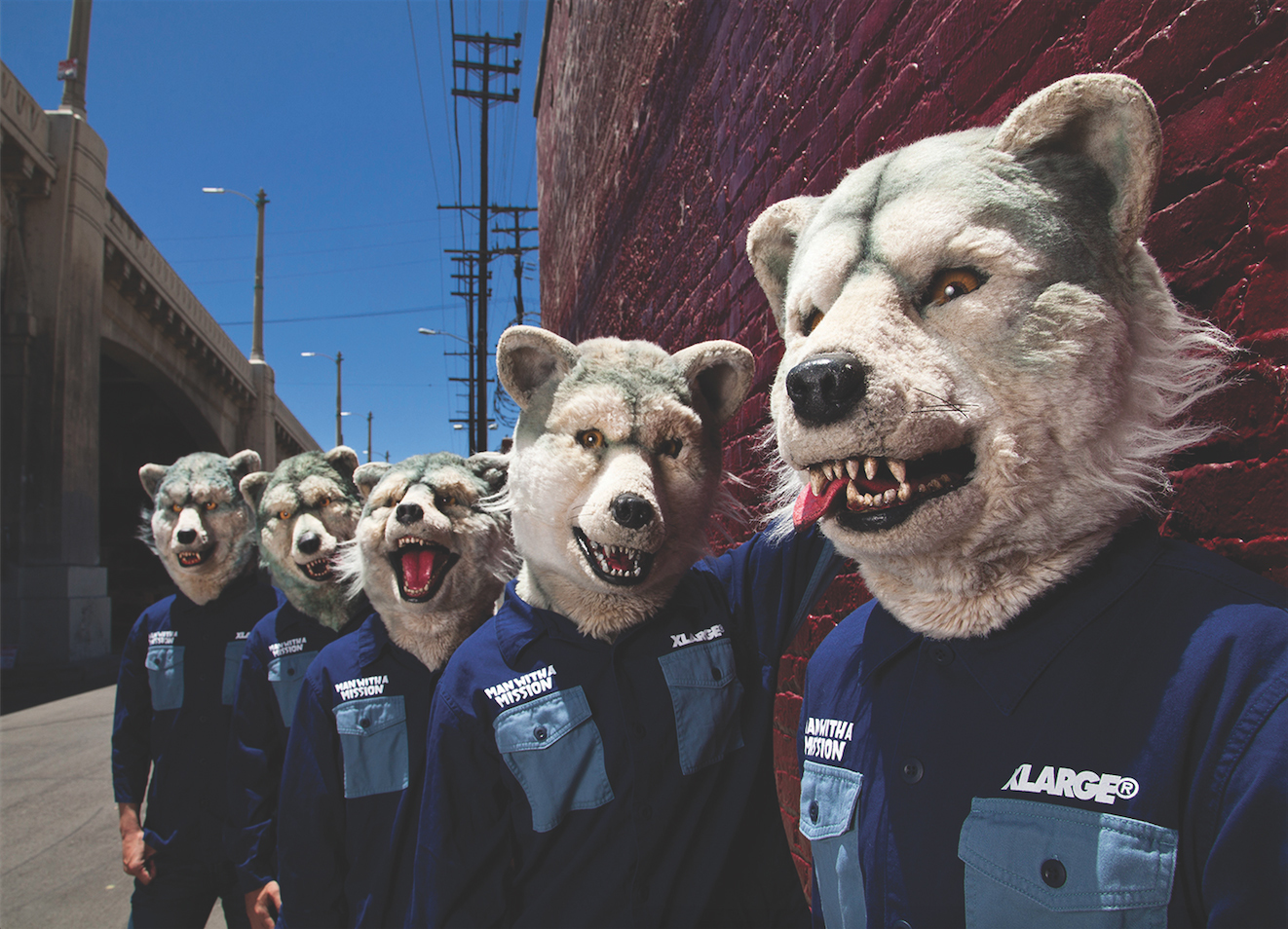XLARGE × MAN WITH A MISSION   コラボ　キャップ帽子