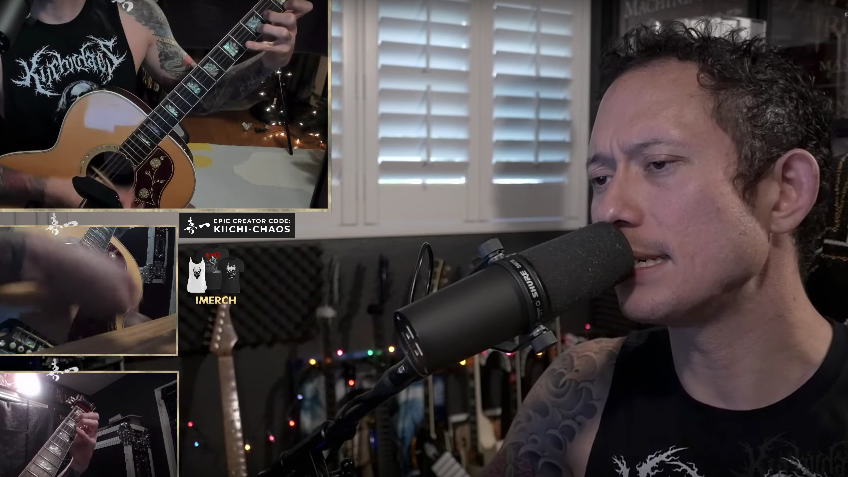 Watch Matt Heafy S Acoustic Cover Of Spiders By Slipknot Kerrang