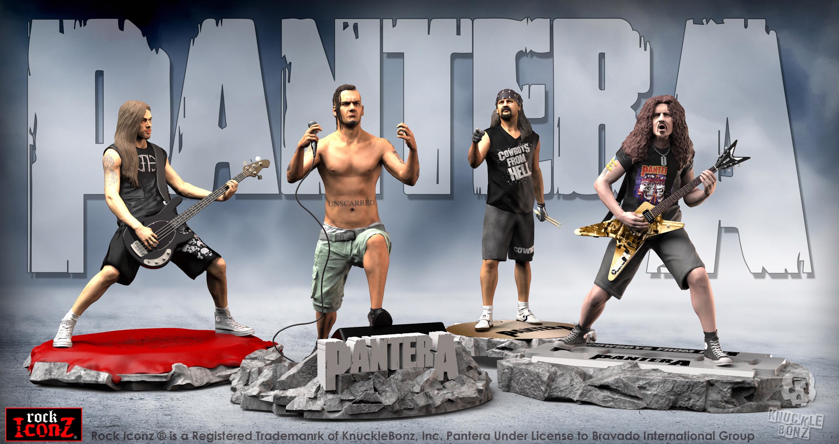 Pantera Release Cowboys From Hell Collectible Figurines | Kerrang!