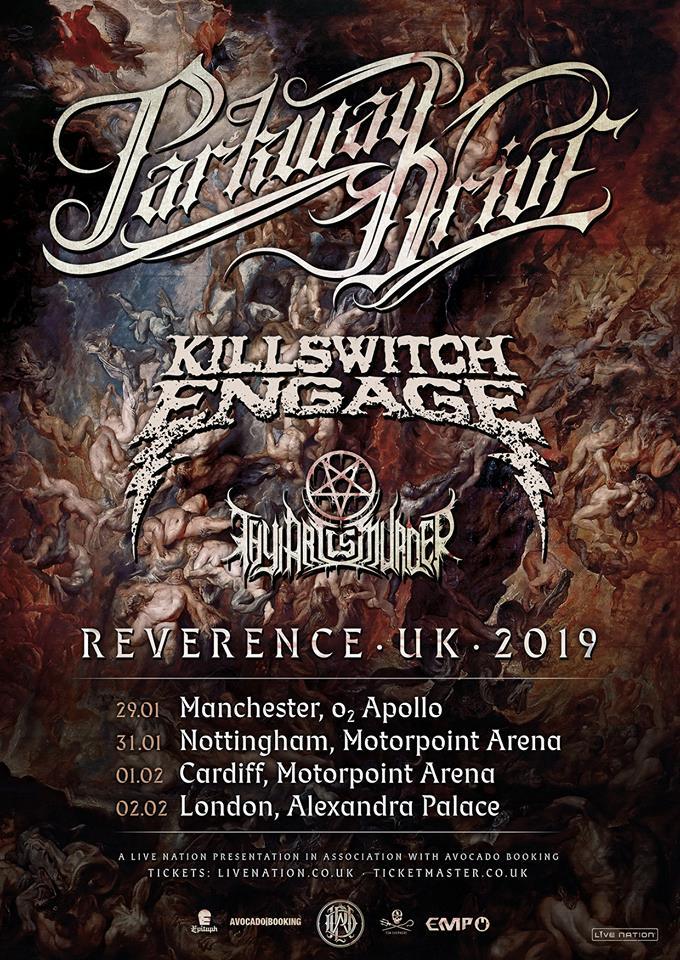 Parkway Drive Announce 2022 EU/UK Arena Tour 