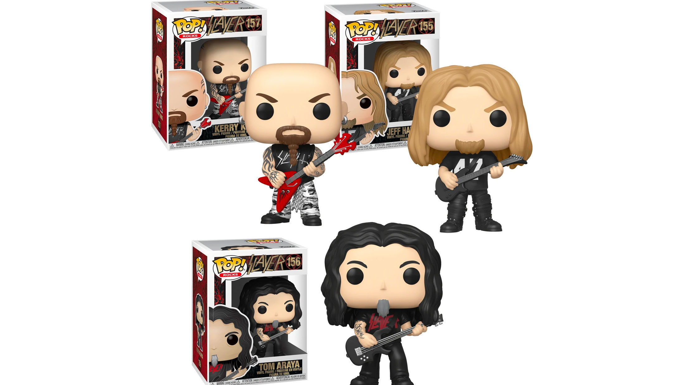 Jeff Hanneman Slayer Funko Pop Toy New Rocks: 