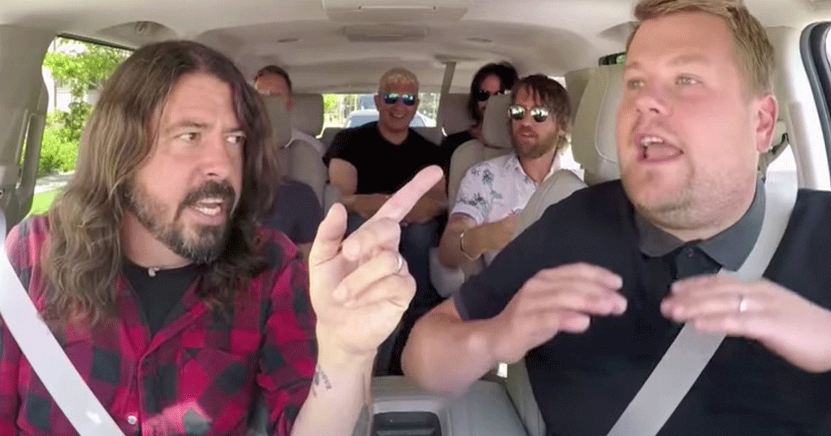 Watch Foo Fighters Sing Their Classics In Carpool Karaoke Kerrang!