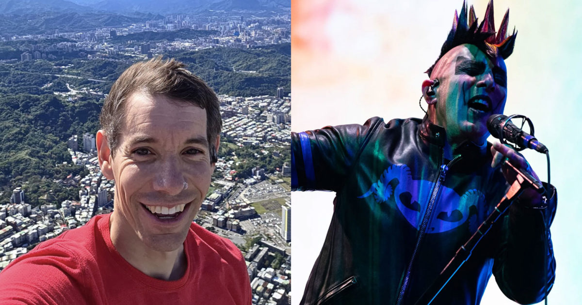 Netflix freeclimber Alex Honnold was listening to Tool while he scaled Taipei 101