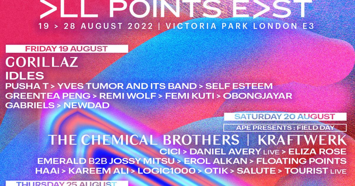 All Points East announces Stage line-up - TotalNtertainment