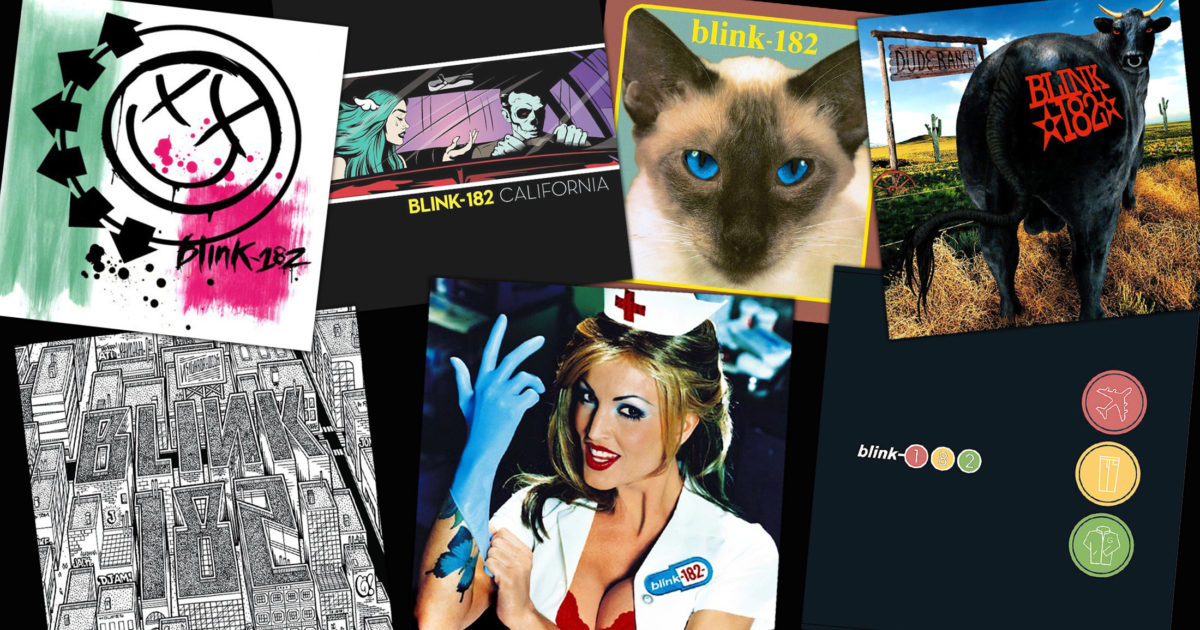 Every Blink 182 Album Ranked From Worst To Best Kerrang   Blink182 HEADER 