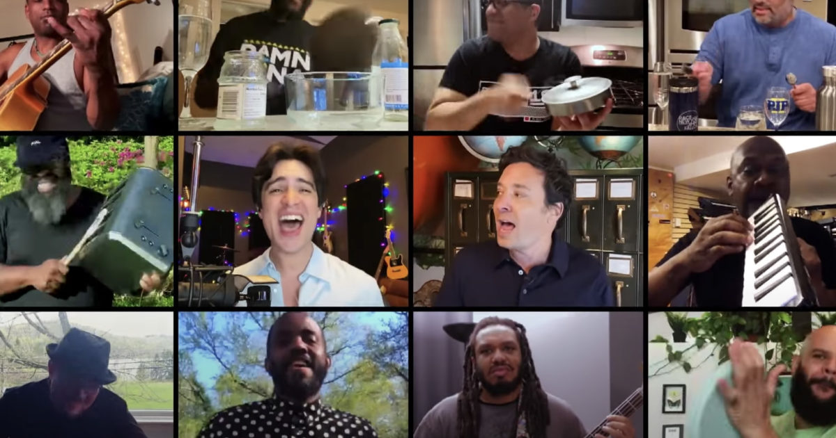 Watch Brendon Urie Cover Under Pressure With Jimmy Fallon… Kerrang!(02)