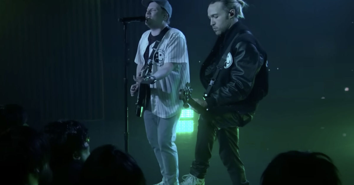 See Fall Out Boy perform Love From The Other Side on Jimmy