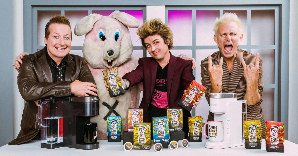 GREEN DAY パンクバニーコーヒー 2種、ドリップフィルターセット Green Day officially launch their very own Punk Bunny… | Kerrang!
