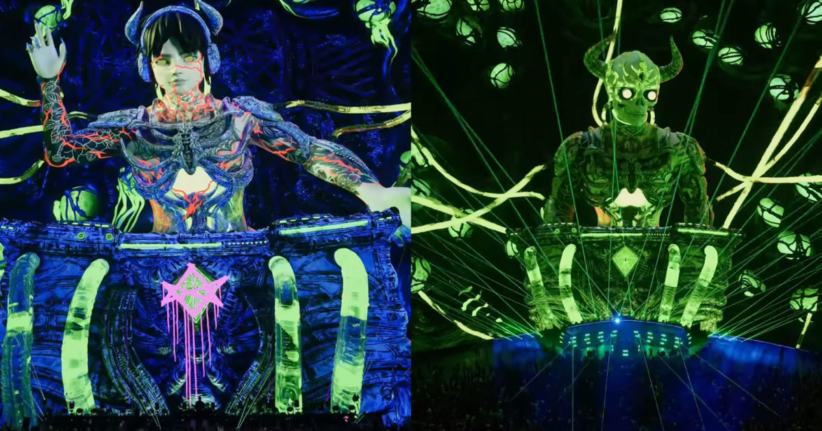 “Totally not at all demonic”: See ILLENIUM play his BMTH collab at Las Vegas Sphere