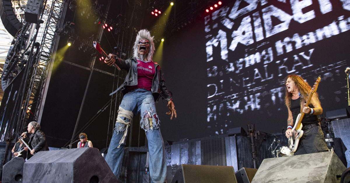 Iron Maiden announce details of EDDFEST weekend at Knebworth