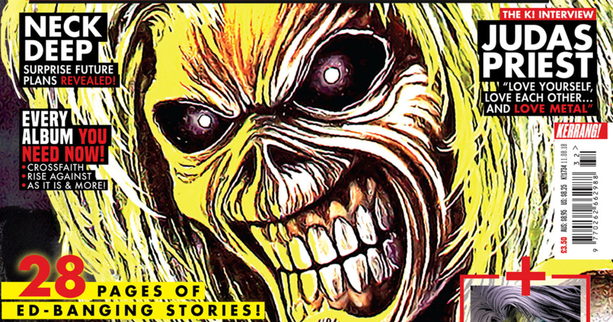 K!1734: Iron Maiden – 28 Pages Of Ed-Banging Stories! | Kerrang!