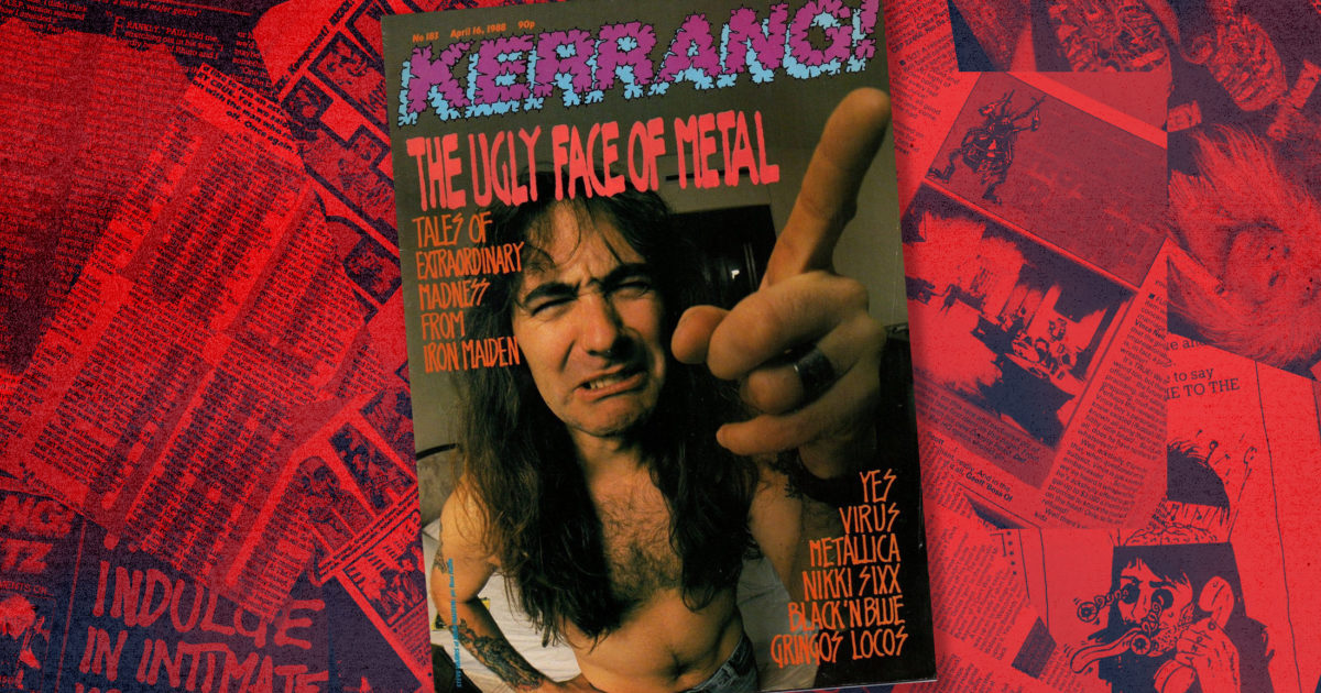 KERRANG！ ISSUE NO 1219 IRON MAIDEN Kerrang No.1219 Iron Maiden Kerrang Product #PG3G6E | eBay