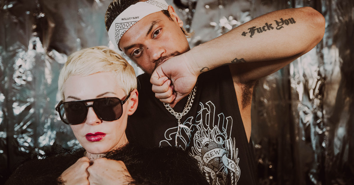 “Be as punk as possible and do things for free because it makes you happy”: In the studio with Rose McGowan and Kid Bookie