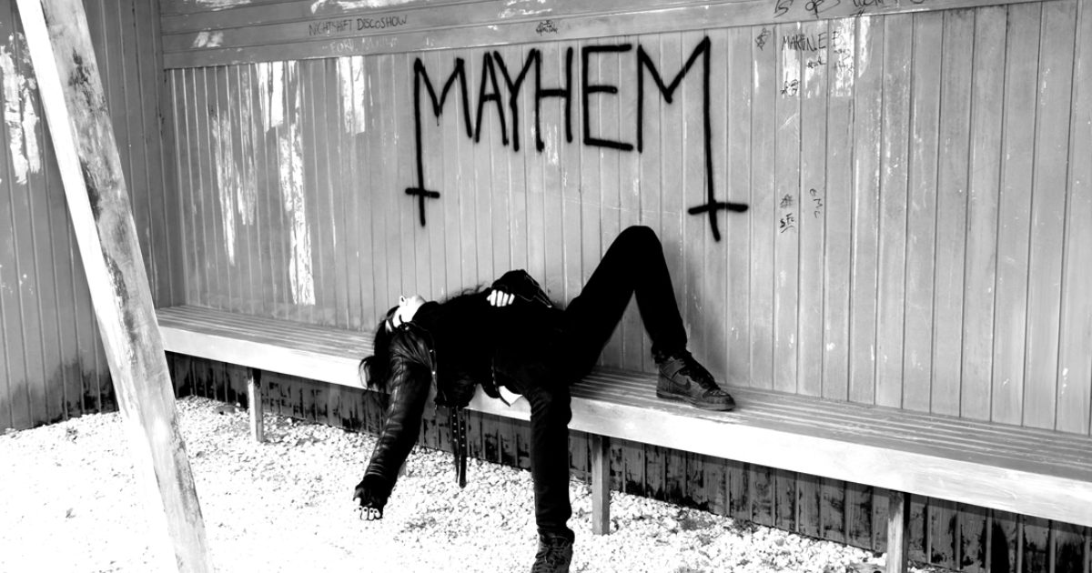 See Mayhem Singer's Ominous Knife-Play Scene in Grim New 'Lords of