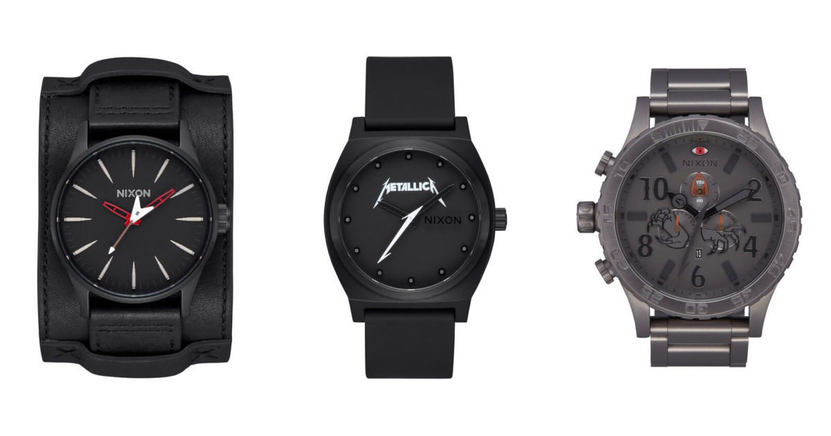 Metallica Release New Range Of Watches Kerrang