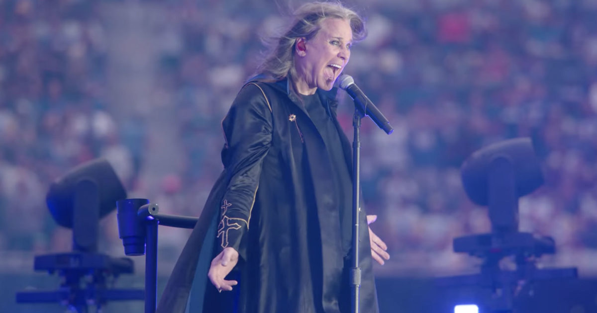 Watch Pro-Shot Video of Ozzy's NFL Haltime Performance