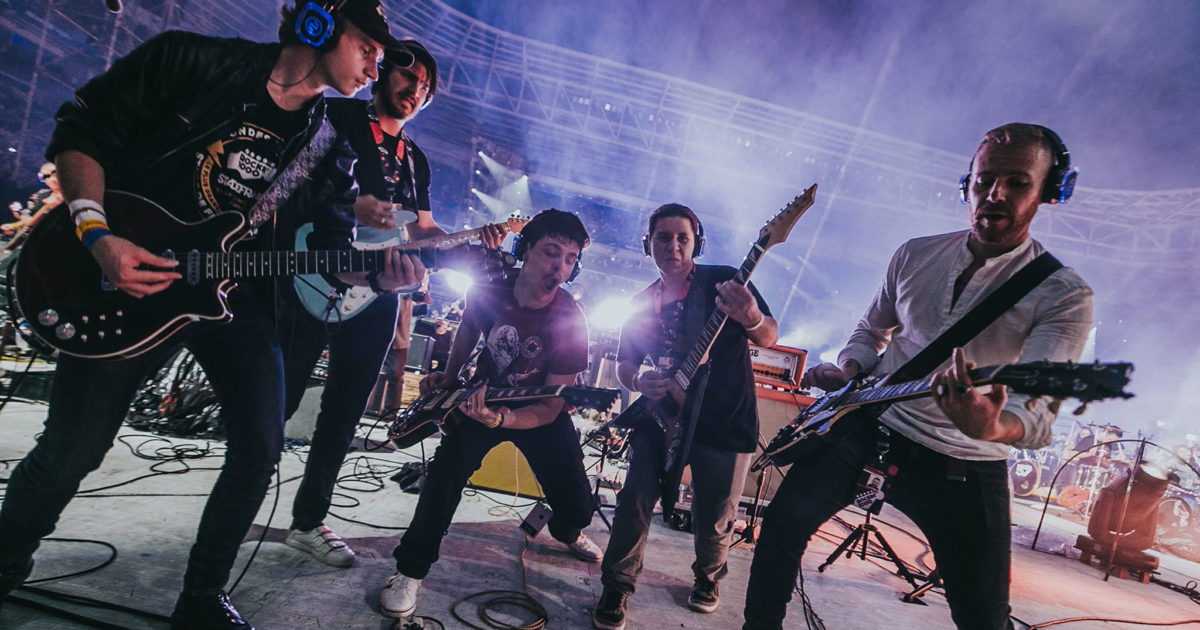 The ‘biggest rock band on Earth’ have announced a UK show