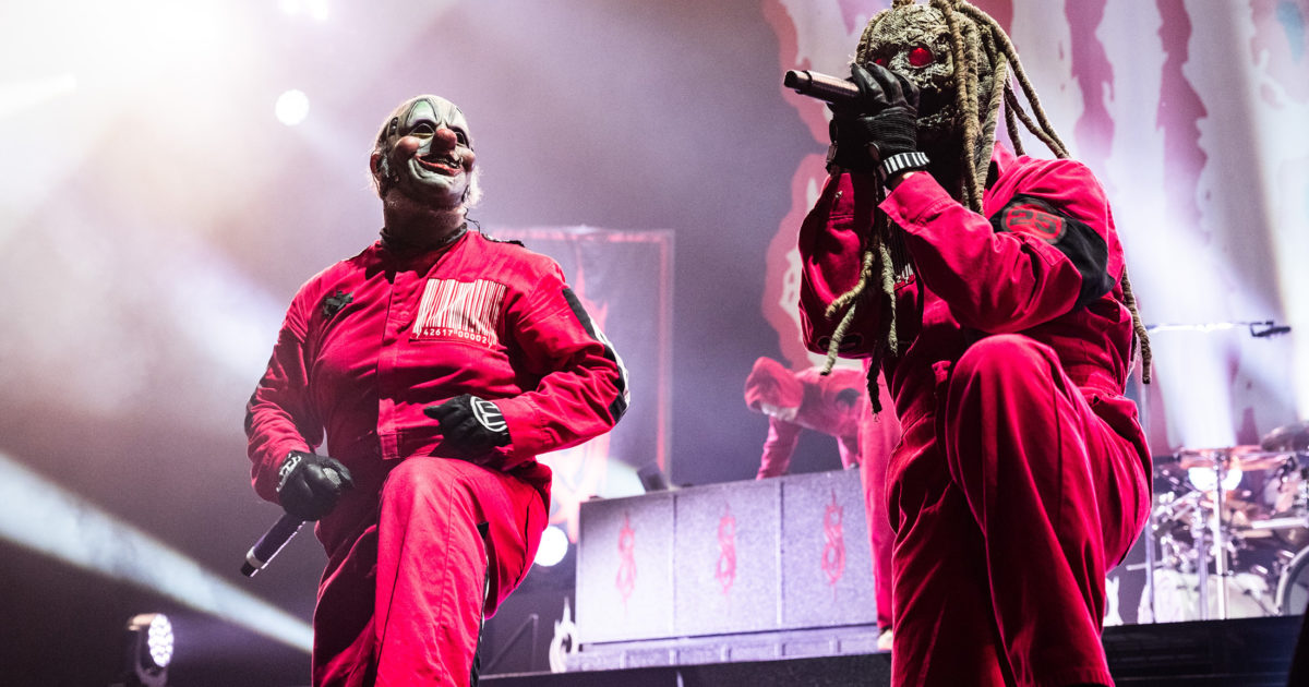 Slipknot's setlist for their first night in the UK is as follows: