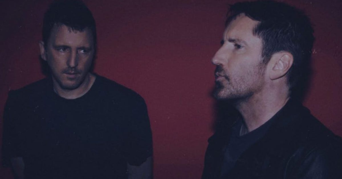 Trent Reznor and Atticus Ross Nine Inch Nails press shot
