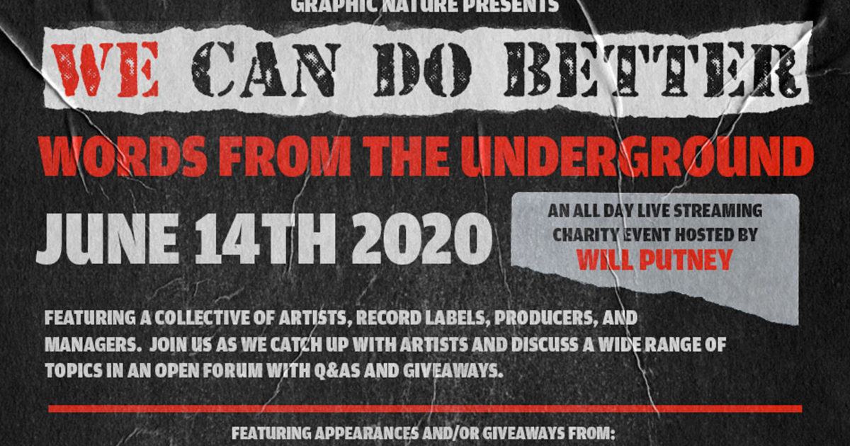 Will Putney To Host AllDay LiveStreaming Charity Event Kerrang!