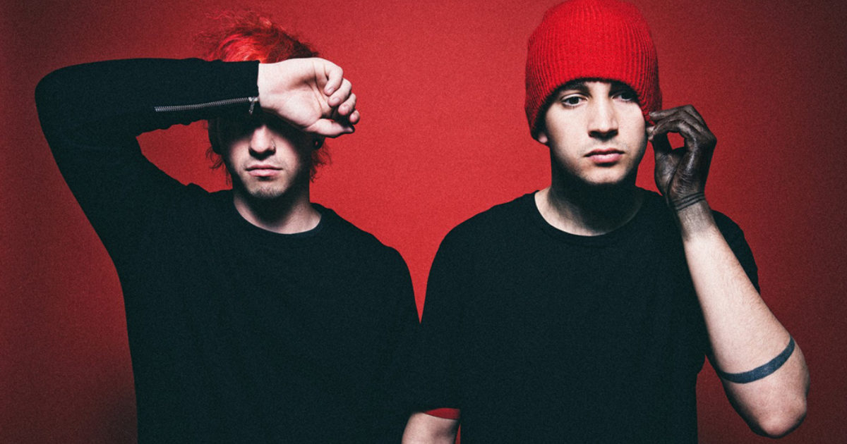 I Would Rather Die Than Fake A Song Inside The Revolutionary Success   Twenty One Pilots Blurryface 2015 Promo Red 