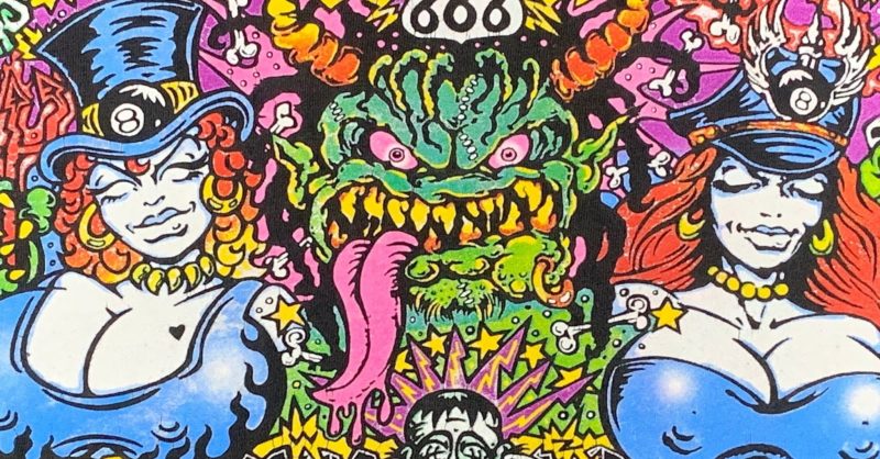 Horror 90s Cartoon Stoner Coloring Book For Adults: Creepy Weed