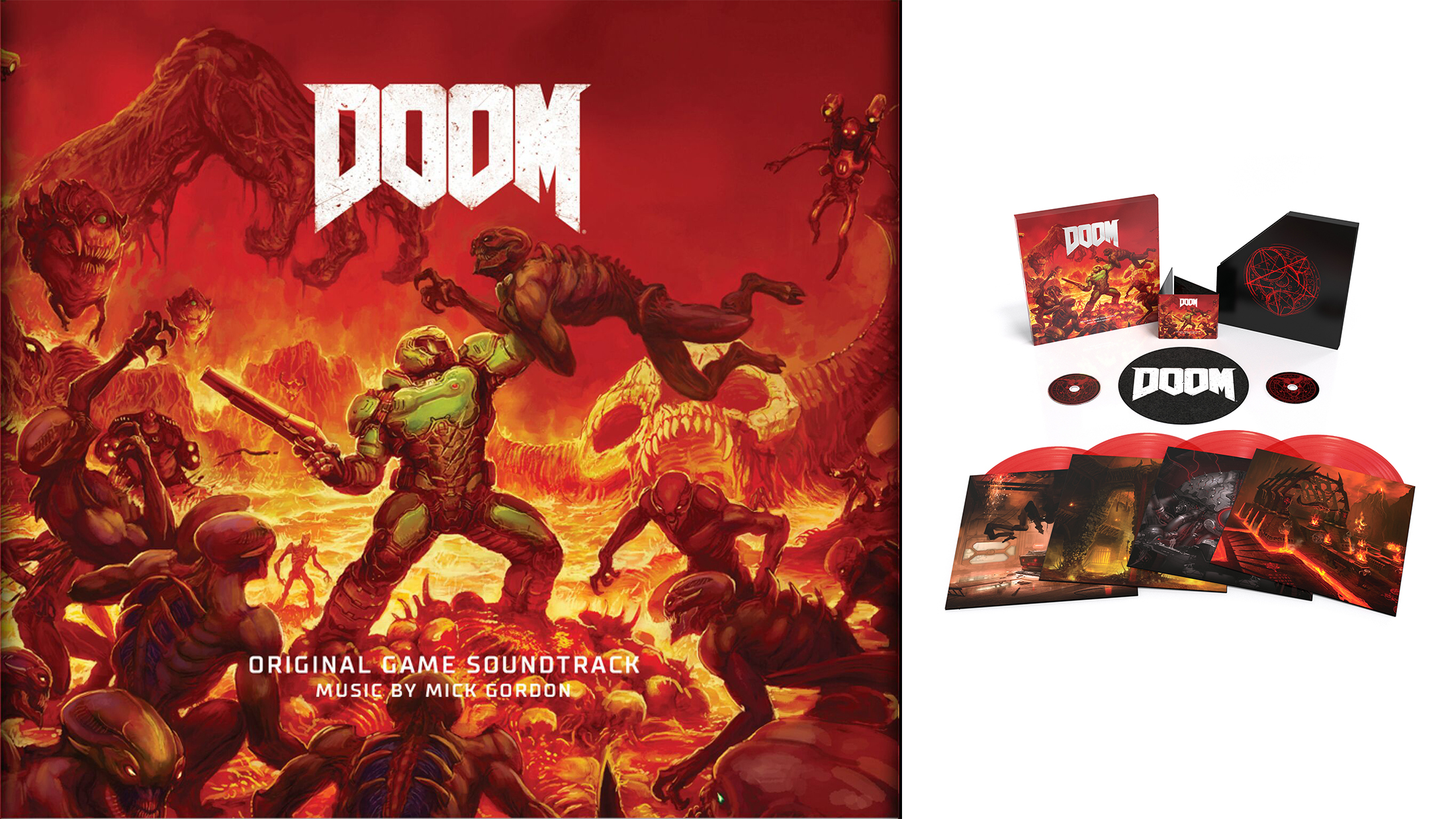 洋楽 Mick Gordon - DOOM Soundtrack Box set Mick Gordon - DOOM Soundtrack Box set